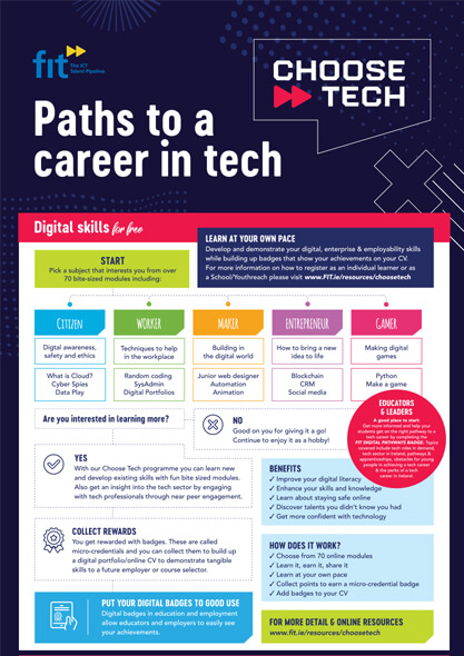 choose tech roadmap visual