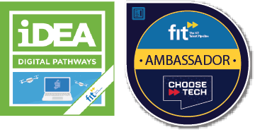 FIT iDEA digital badge and FIT Ambassador badge