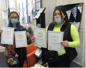 Congratulations to The Priory Youth Reach students, Jasmine Donnelly, Amy Sweeney, who each have achieved a Bronze and Silver Award on the Choose Tech Platform.  Well done girls.