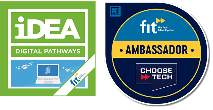 iDea and FIT Ambassador badge